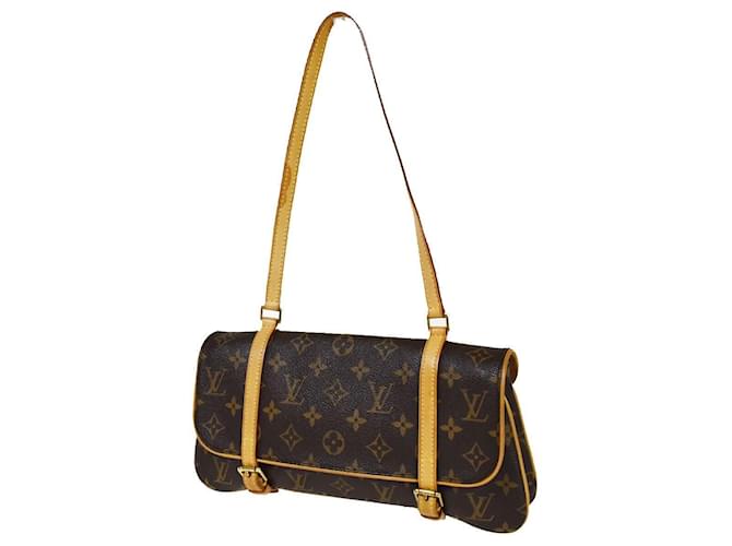 Louis Vuitton Marelle Brown Cloth  ref.1127837