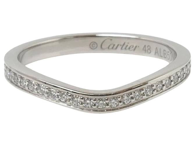 Cartier Ballerine Silvery Platinum  ref.1127841