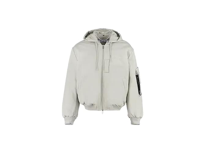 Autre Marque Vintage Bomber Abbey Stone Grau Polyamid Nylon  ref.1127984