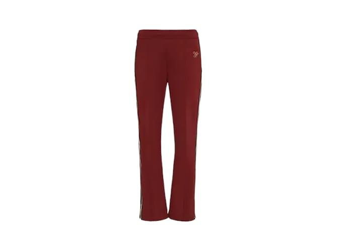 Autre Marque Pantalon de survêtement Studio Viscose Fibre de cellulose Rouge  ref.1128019