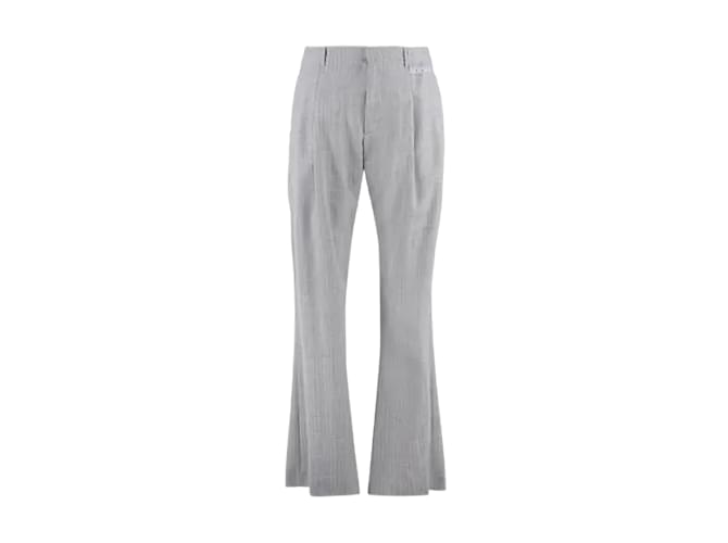 Autre Marque Low Cut Formal Pant Light Grey Wool  ref.1128062