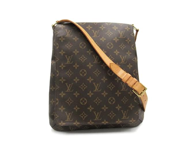 Louis Vuitton Monogram Musette Salsa Long Strap M51256 Brown Cloth  ref.1128076