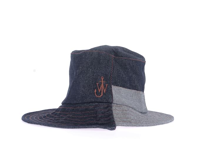 JW ANDERSON  Hats T.cm 60 cotton Blue  ref.1128085