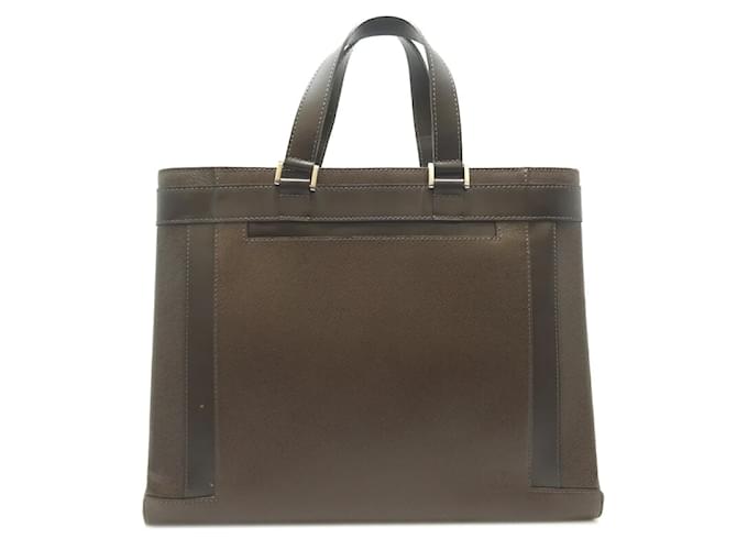Louis Vuitton Taiga Kasbek PM M31028 Brown Leather  ref.1128292