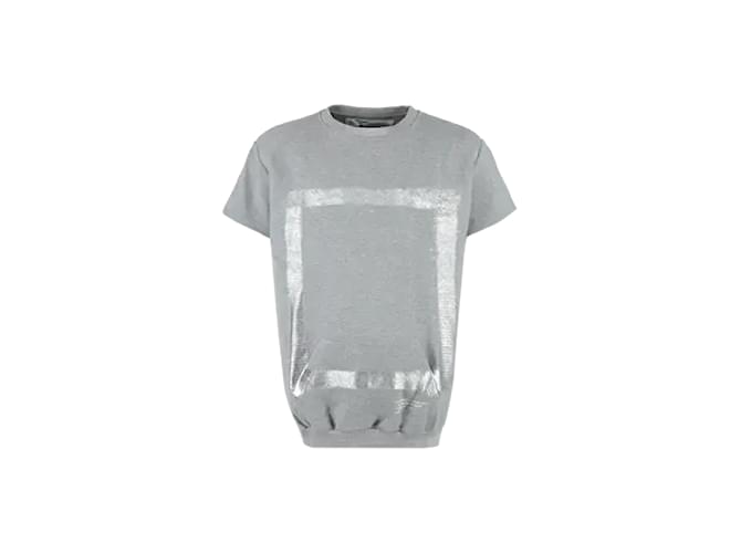 Autre Marque T-shirt Achivio Off-White "Frame of mind" Coton Multicolore  ref.1128375