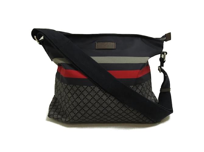 Diamante Canvas Web Crossbody Bag 270410.0