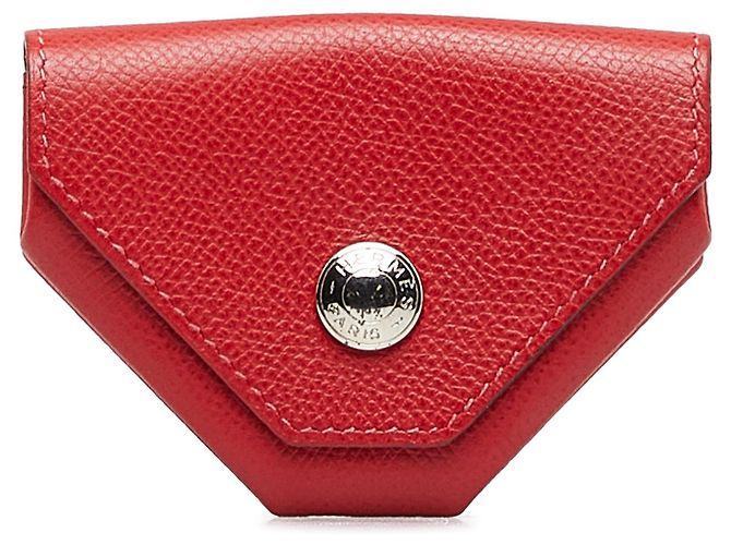 Hermès Hermes Rojo Le 24 monedero Roja