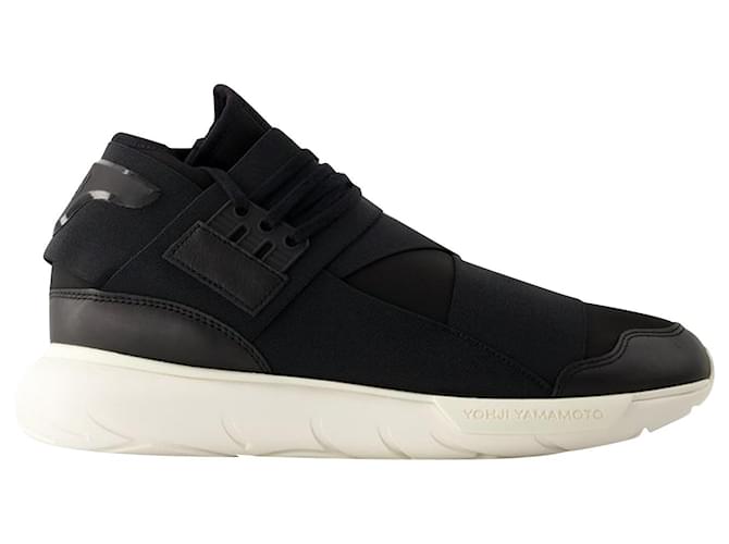 Y3 Qasa Sneakers - Y-3 - Leather - Black  ref.1128554