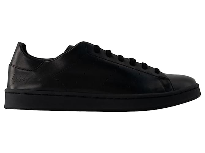 Y3 Stan Smith Sneakers - Y-3 - Leather - Black  ref.1128586