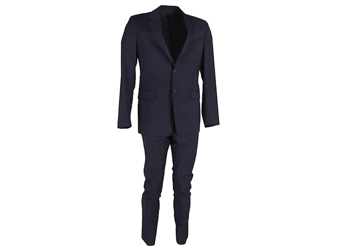 Prada Two-Piece Suit Set in Black Wool  ref.1128598