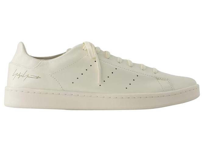 Y3 Stan Smith Sneakers - Y-3 - Leather - Off White  ref.1128661