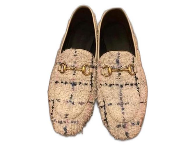 Gucci Romántico mocasín miro tweed