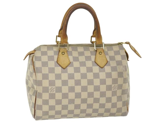 Louis Vuitton Damier Azur Speedy 25 Hand Bag N41534 LV Auth ki3646  ref.1128752