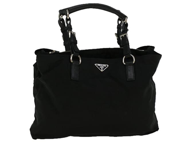 PRADA Shoulder Bag Nylon Black Auth 57384  ref.1128805
