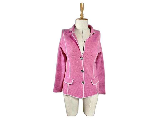 Fabiana Filippi Knitwear Pink Cashmere Wool  ref.1128852