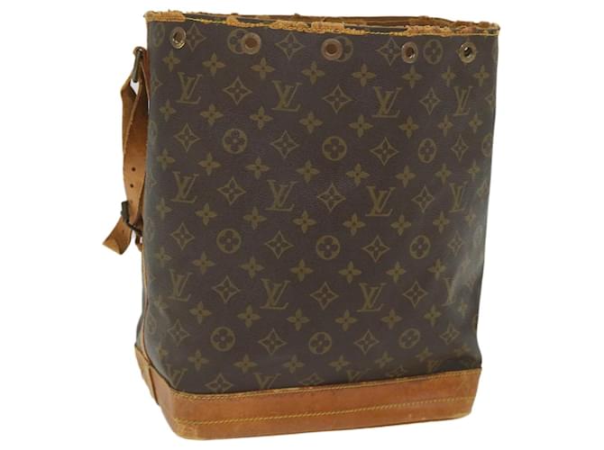 LOUIS VUITTON Monogram Noe Shoulder Bag M42224 LV Auth 57998 Cloth  ref.1129173