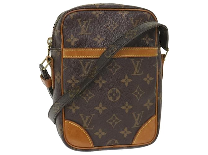 LOUIS VUITTON Monogramm Donau Umhängetasche M.45266 LV Auth 57484 Leinwand  ref.1129203