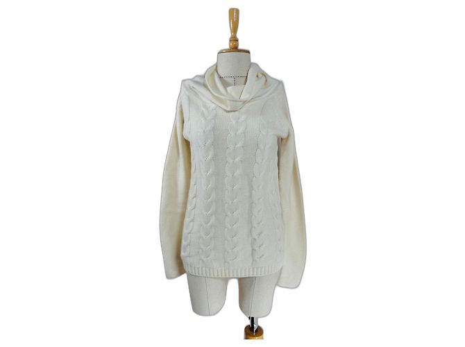 Autre Marque Pull Katia Serafini en cachemire blanc