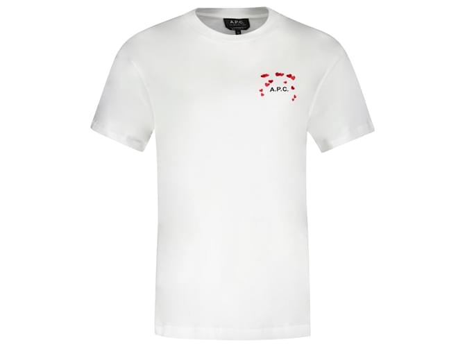 Apc Camiseta Amo - A.PAG.do. - Algodón - Blanco  ref.1129260