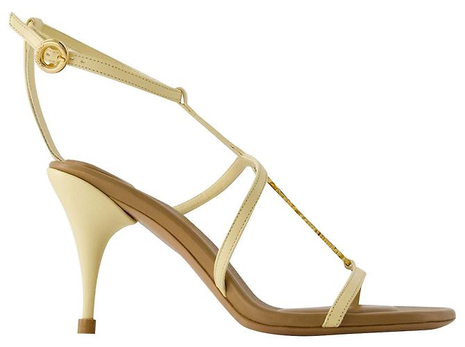 Pralu Sandals - Jacquemus - Leather - Ivory