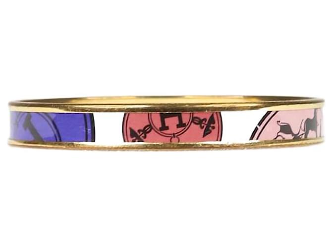 Hermès Bracelet jonc calèche multicolore - taille L  ref.1129338