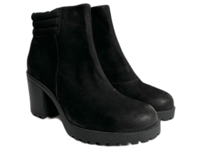 Vagabond Ankle Boots Black Leather