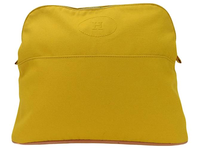Hermès Bolide Yellow Cloth  ref.1129601