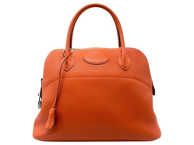 Hermès Hermes Bolide Cuir Orange  ref.1129661