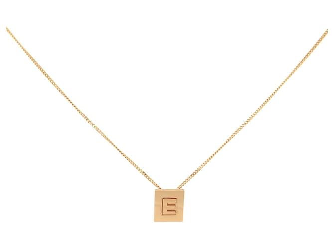 Letter deals necklace celine