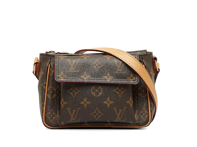 Louis Vuitton Monogram Viva Cite PM M51165 Brown Cloth  ref.1129843