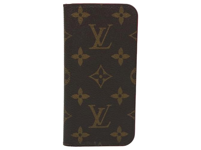 Louis Vuitton Iphone Case Brown Cloth  ref.1129941