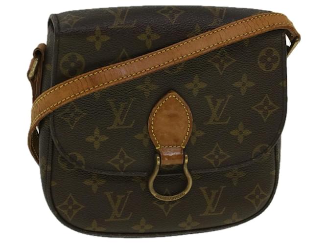 LOUIS VUITTON Monogramm Saint Cloud MM Umhängetasche M.51243 LV Auth ar10585b Leinwand  ref.1130143