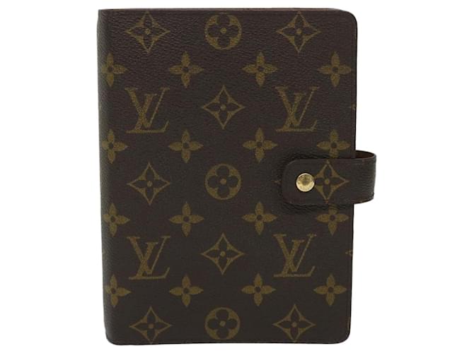 Louis Vuitton Agenda Cover Brown Cloth  ref.1130283