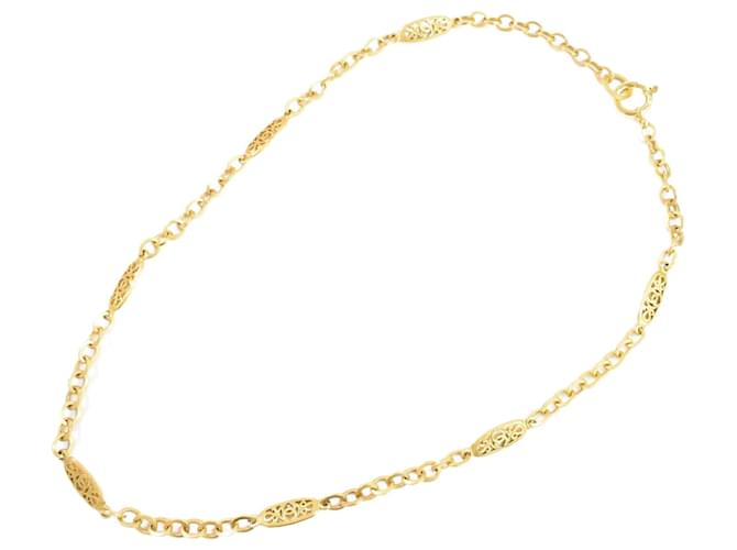 Timeless Chanel COCO Mark Dourado Banhado a ouro  ref.1130320