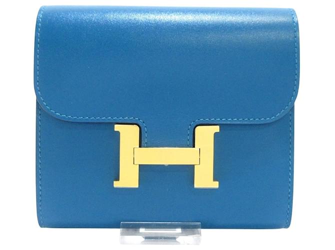 Hermès Constance Blue Leather  ref.1130373