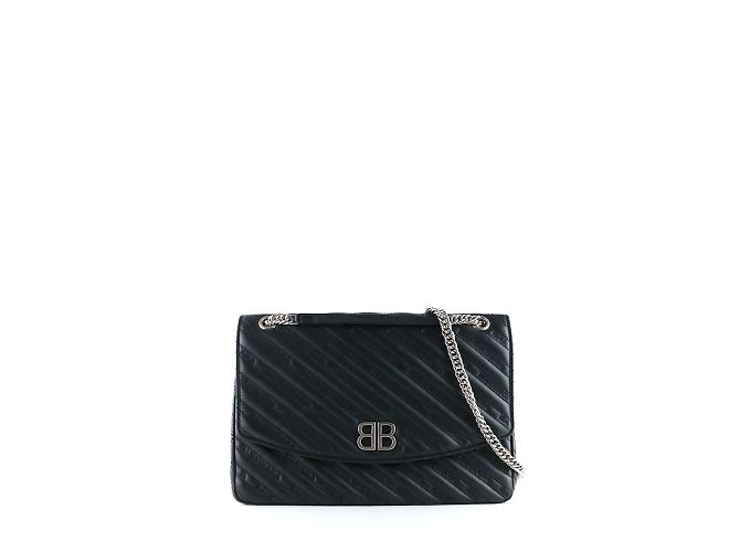 BB Round BALENCIAGA Sacs à main T.  Cuir