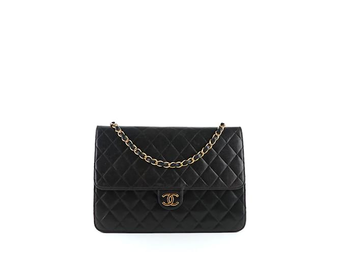 CHANEL  Handbags T.  leather Black  ref.1130494