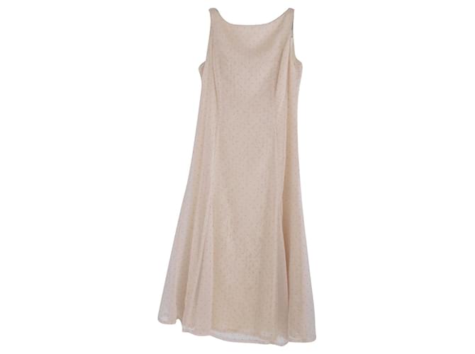 Balenciaga Dresses Beige Polyester  ref.1130671