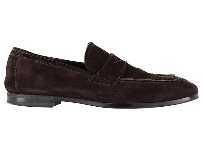 Tom Ford Sean Loafers in Brown Suede  ref.1130787