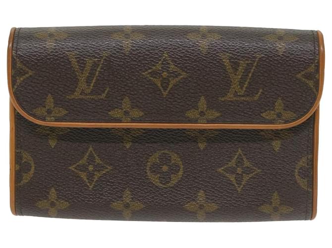 Louis Vuitton Florentine Brown Cloth  ref.1131072