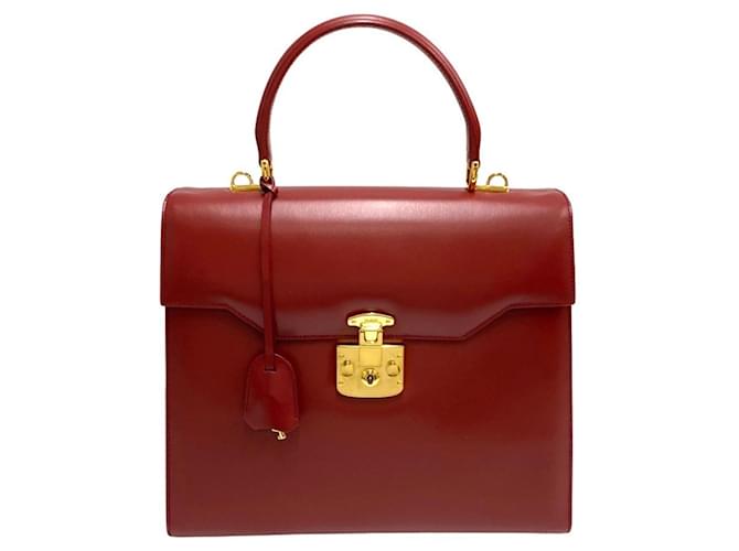 Gucci Lady Lock Red Leather  ref.1131169