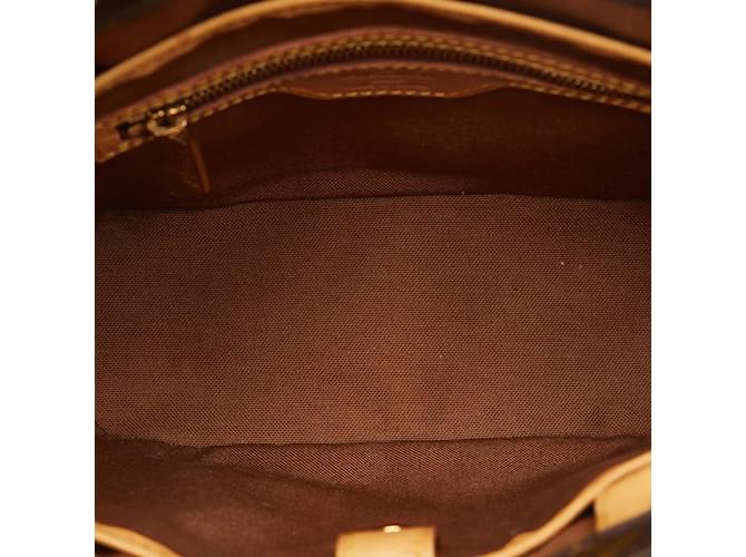 Louis Vuitton Monograma Vavin PM M51172 Marrom Lona  ref.1131264