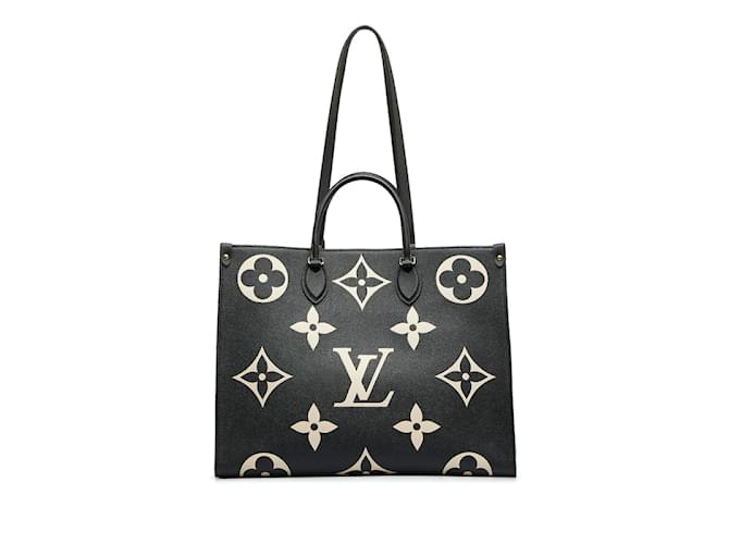 Louis Vuitton Monogramme Empreinte OnTheGo GM M45945 Cuir Noir  ref.1131294