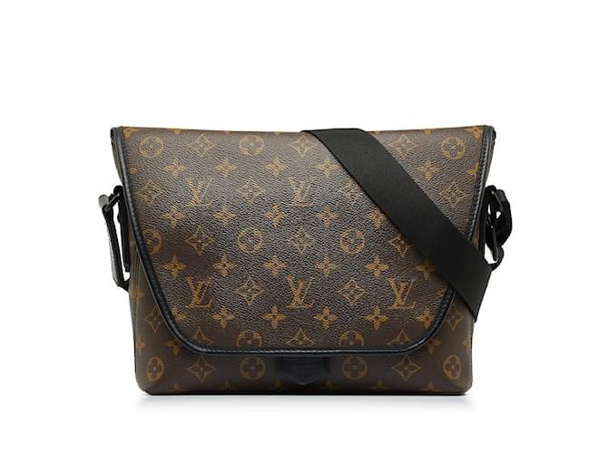 Louis Vuitton Monogram Macassar Magnetic Messenger M45557 Braun 
