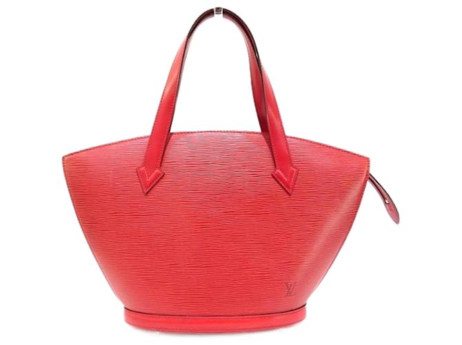 Louis Vuitton Saint Jacques Red Leather  ref.1131465