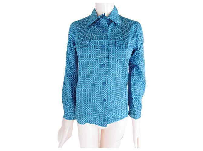 Christian Dior Tops Azul