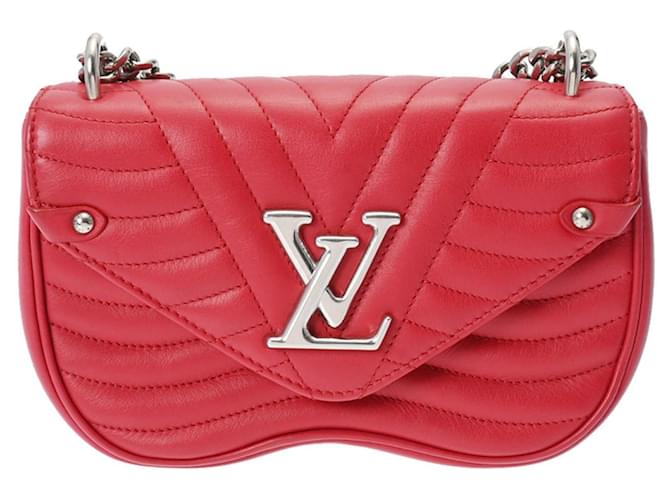 Louis Vuitton New wave Red Leather  ref.1131892