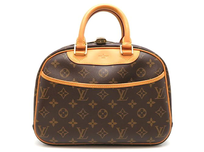 Louis Vuitton Monogram Trouville M42228 Brown Cloth  ref.1132127
