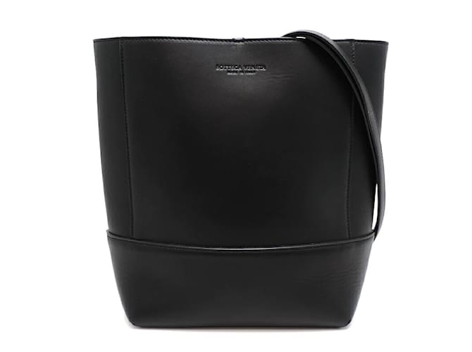 Bottega Veneta Leather Bucket Bag Black  ref.1132136