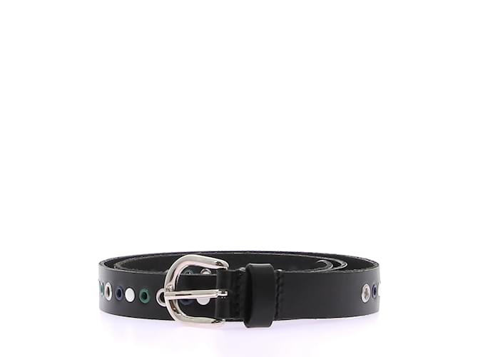 ISABEL MARANT  Belts T.International L Leather Black  ref.1132162